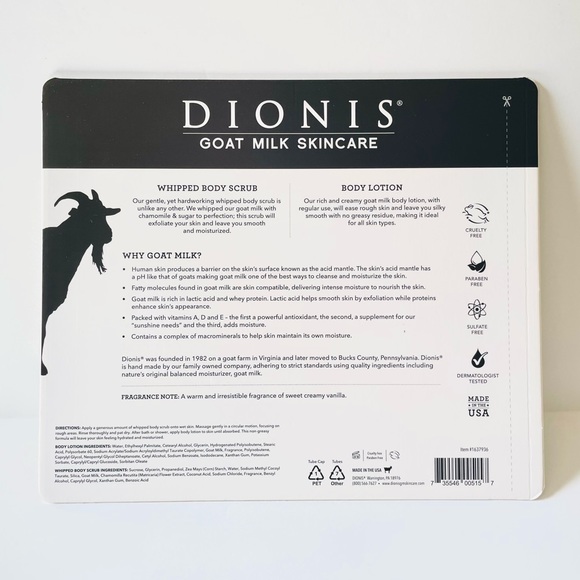 Dionis Goat Milk Bath & Body Set - Picture 7 of 10